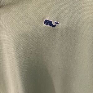 Vineyard Vines Light Green Cotton Polo